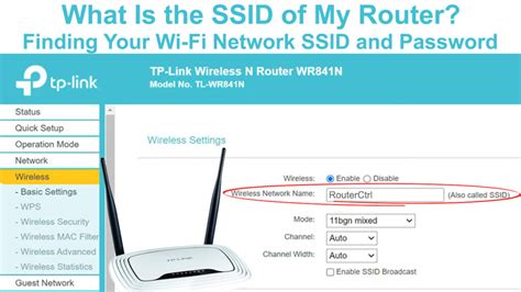 SSID (Network Name) .